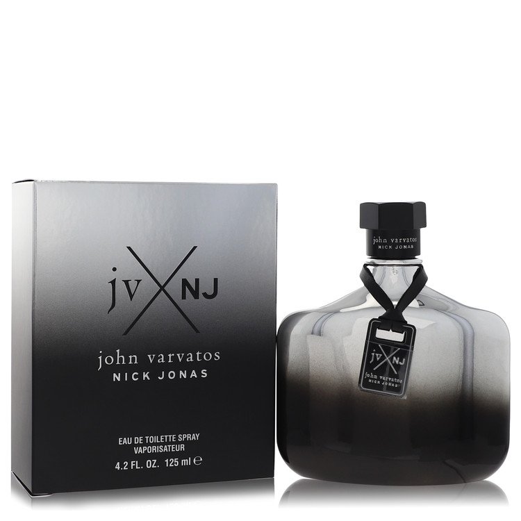 John Varvatos Nick Jonas JV x NJ by John Varvatos Eau De Toilette Spray (Silver Edition) 4.2 oz John Varvatos Nick Jonas JV x NJ by John Varvatos Eau De Toilette Spray (Silver Edition) 4.2 oz